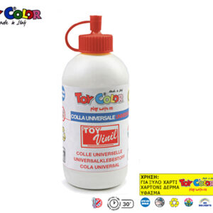 ΚΟΛΛΑ ΡΕΥΣΤΗ ΓΕΝΙΚΗΣ ΧΡΗΣΕΩΣ ΔΙΑΦΑΝΗ  100ml TOY COLOR