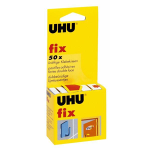 ΚΟΛΛΑ UHU FIX ΑΥΤΟΚΟΛΛΗΤΟ ΔΙΠΛΗΣ ΟΨΗΣ 50Τ.